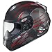 Advanced Black & Red Rocket Science Full Face Motorcycle Helmet
