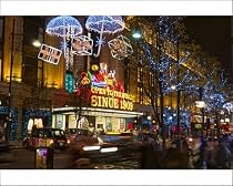 Photographic Prints of Selfridges and Christmas lights, Oxford Street, London, England, United from Robert Harding