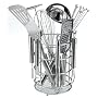 WMF Profi Plus 10-Piece Super Starter Gadget Set with Wire Caddy