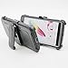 LG G Stylo Case, Telegaming Rugged Armor Hybrid Heavy Duty Case Cover + Belt Swivel Clip Holster + 2 Screen Protector For LG G Stylo LS770 Gray