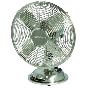 Prem-i-air PFSG3-30 Retro Fan - Nickel 12"