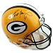 Brett Favre Autographed Packers Helmet - Model FAVRHES000001