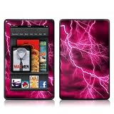 Apocalypse Pink Design Protective Decal Skin Sticker - Matte Satin Coating for Amazon Kindle Fire (7 inch Color Multi-Touch Display)