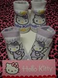 hello kitty baby booties Girl Baby Infant with Hello Kitty Sign Sock 2 Pair One Set New
