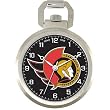 Game Time Men's NHL Ottawa Senators Pocket Watch #NHL-PW-OTT