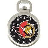 NHL Men's NHL-PW-OTT Pocket Collection Ottawa Senators Pocket Watch
