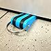 SleekStopper SW-040 Decorative Stainless Steel Door Stopper with Blue Coating