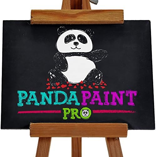 Panda Paint Pro Liquid Chalk Markers | 8 Pack | Bright Neon Colors | Professional Quality Wet Erase Drawing Pens