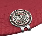 NCAA Wisconsin Badgers Ball Markers & Hat Clip Set