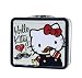 Hello Kitty Mustache Lunch Box Tin
