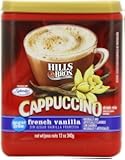 Hills Bros Cappuccino Sugar-Free French Vanilla, 12 Ounce