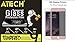 ATECH Anti-Spy Tempered Glass Screen Guard 4-Way 360° Privacy Screen Protector Film 0.3mm 2.5D Anti-Spy Ballistic Glass Protector Privacy Screen Shield for iPhone 6S Plus/6 Plus 5.5