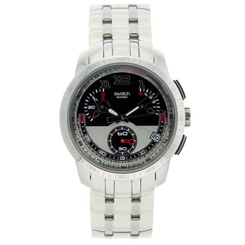 Swatch YRS406G Irony Chrono Fool Fly Herrenarmbanduhr-Chronograph