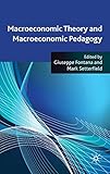 Macroeconomic theory and macroeconomic pedagogy