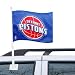 Detroit Pistons Royal Blue Car Flag