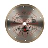 QEP 6-8008BW 8-Inch Black Widow Continuous Rim Diamond Blade, 5/8-Inch Arbor, Wet Cutting, 7640 Maximum RPM