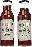 Sir Kensington Variety Set: Classic Ketchup & Spiced Ketchup, 14 Oz. Bottles [1 of Each]