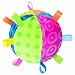 Mary Meyer Taggies Plush Toss the Taggies Chime Ball, Colors