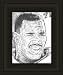 Washington Redskins Framed Charles Mann Washington Redskin Print By Michael Mellett NFL Football Image