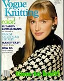 Vogue Knitting International - Fall Winter 1988 (Time To Knit - Color ! Elizabeth Zimmermann: An Interview, Make It Easy: 7 Quick Knits)