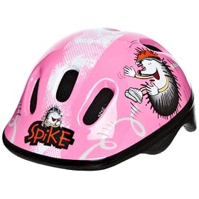 Weeride Spike Girl's Baby Bike Helmet - Pink, 44-48cm