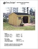 IMAGE OF 8' X 10' Firewood Storage Shed Project Plans -Design #70810