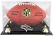 Terrell Davis Denver Broncos Autographed Football Helmet in Golden Classic Display Case