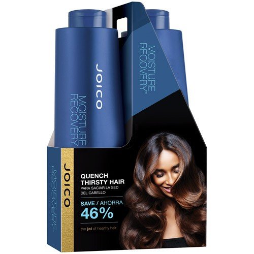 Joico Moisture Recovery Shampoo and Conditioner Liter Duo Set 33.8 fl oz each
