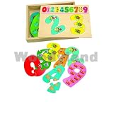 Eigenschaften woody / PUZZLE LEGESPIEL ZAHLEN ZAHL ZIFFER SPIEL HOLZ BOX NEU