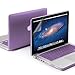 GMYLE 3 in 1 Bundle Soft-Touch Frosted Hard Case for Macbook Pro 13 inch with CD-ROM (Model: A1278) with Keyboard Cover and Screen Protector - Purple