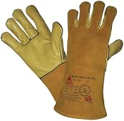 Gef�tterter Schwei�erhandschuhe M�HLHEIM II-SUPER Rindnarbenleder T�V GS: Amazon.de: Schuhe & Handtaschen