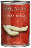 Geomar Gourmet Seafood, Razor Shells (Navajas), 15-Ounce Cans (Pack of 2)