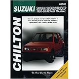 suzuki samurai sidekick and tracker 1986 98 chilton total car care series manuals