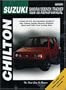 Suzuki Samurai, Sidekick, and Tracker, 1986-98 (Chilton's Total Car Care Repair Manuals)