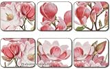 Jason Campbell's Magnolia Coasters - Set of 6