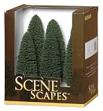 Bachmann Trains 5- 6 Cedar Trees - 6 Per Box