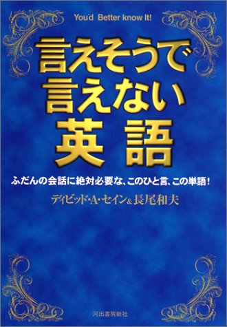 言えそうで言えない英語