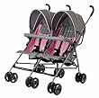 Dream On Me Twin Stroller, Pink