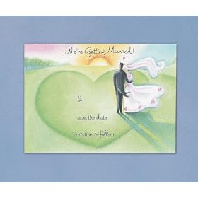 Wedding Supplies Getting Married Save The Date Cards (pack Of 1)