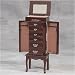 Linon 55010CHY-01-KD Jewelry Armoire 66/011 - Cherry