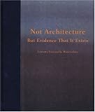 Not Architecture But Evidence That It Exists: Lauretta Vinciarelli's Watercolors