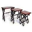 Gabriel Nesting Tables - Set of 3 Side Tables Living Room New