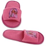 Dark Pink Barbie Slippers for Girls