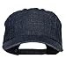 MG 5 Panel Washed Denim Cap - Navy OSFM