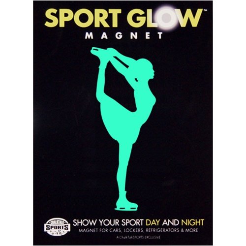 Glow in the Dark Figure Skater Car Magnet - SPORT GLOWTM