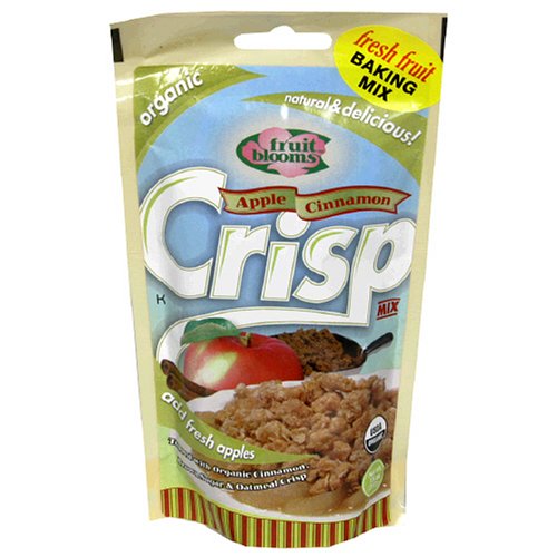 Fruit Blooms Apple Cinnimon Crisp Mix, 7.5-Ounce Pouch (Pack of 12) by Fruit Blooms