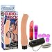 Pipedream Products Euro Cock Uncut Vibe Adult Sex Toy Kit