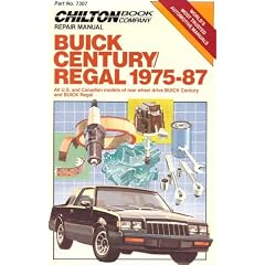 Repair and Tune-up Guide for Buick Century/Regal (Chilton model specific automotive repair manuals)