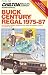 Century/Regal 1975-87 (Chilton's Repair Manual (Model Specific)) by The Nichols/Chilton Editors