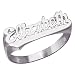 Personalized Sterling Silver Ring